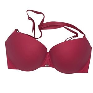 Victoria’s Secret Uplift Demi hot pink bra 32DD